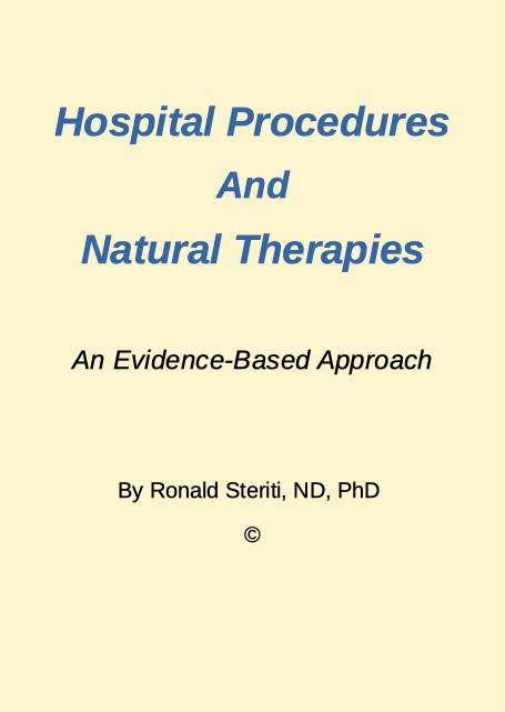 Hospital Procedures And Natural Therapies - Click Image to Close